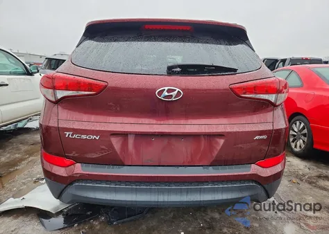 2017 Hyundai Tucson Limited из США, поврежденный, VIN KM8J3CA49HU302207